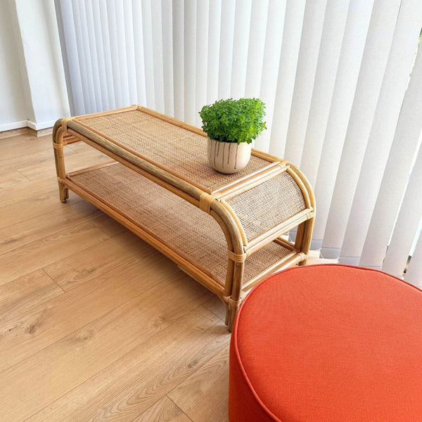 El Yapımı Bambu Bench 120 cm