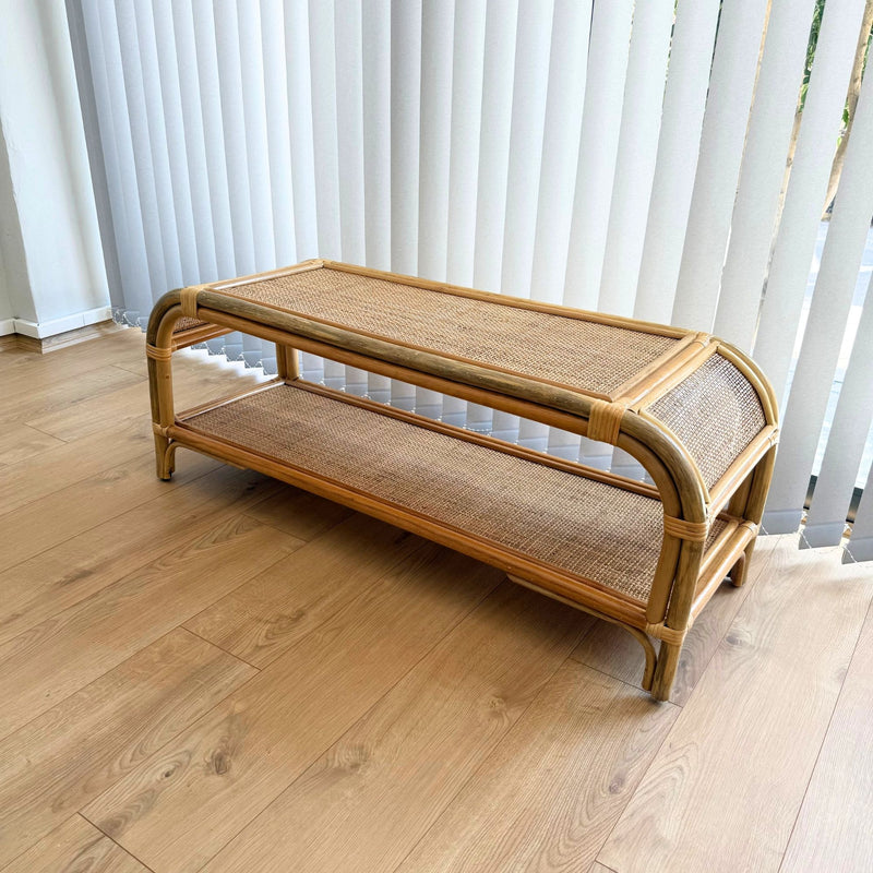 El Yapımı Bambu Bench 120 cm
