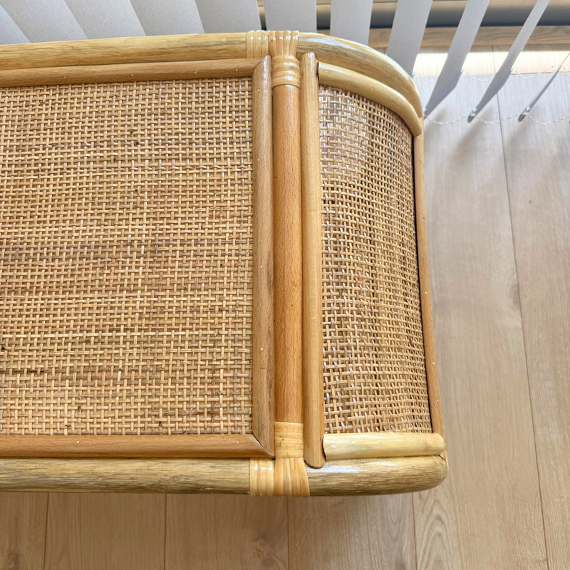 El Yapımı Bambu Bench 120 cm