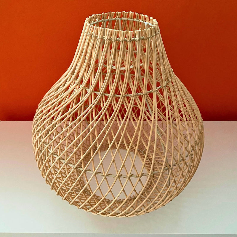El Yapımı Gözenekli Bambu Sarkıt