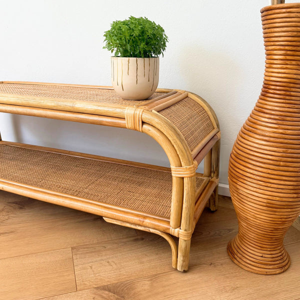 El Yapımı Bambu Bench 120 cm